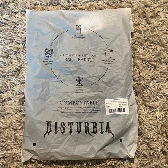 Disturbia Phoenix Dragon Printed Mini Shirt Dress - Picture 8 of 9